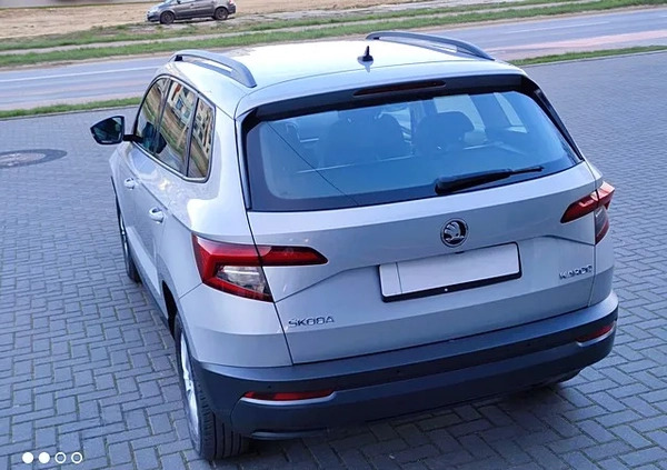 Skoda Karoq cena 77900 przebieg: 125000, rok produkcji 2018 z Płock małe 781